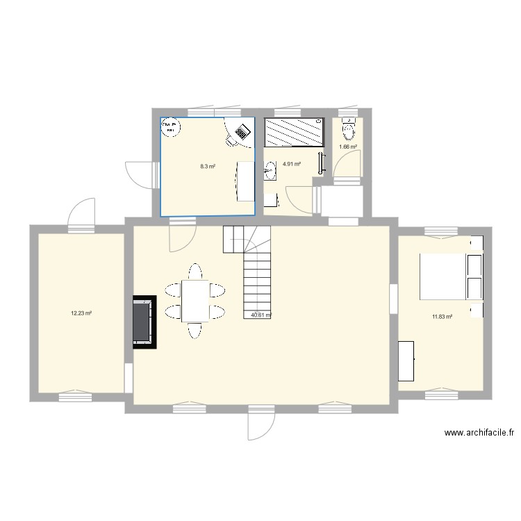 solferino. Plan de 0 pièce et 0 m2