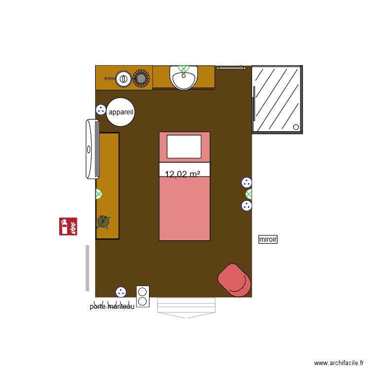 cabine amincissement. Plan de 0 pièce et 0 m2