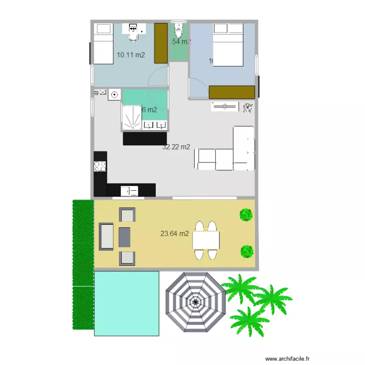 plan petite maison. Plan de 