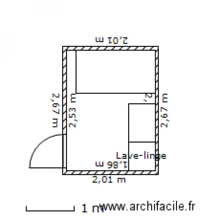 ZEN_SDB. Plan de 0 pièce et 0 m2