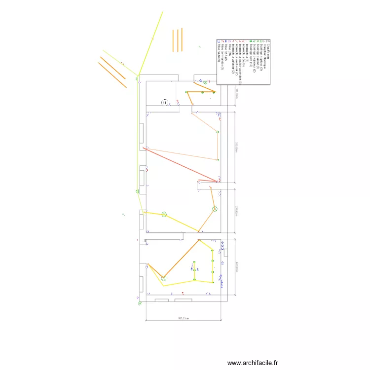 elec jussy rdc 1. Plan de 