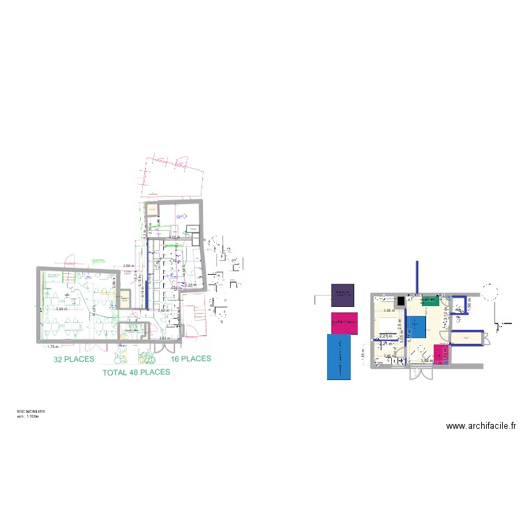 plan love room spa v3 final. Plan de 9 pièces et 134 m2