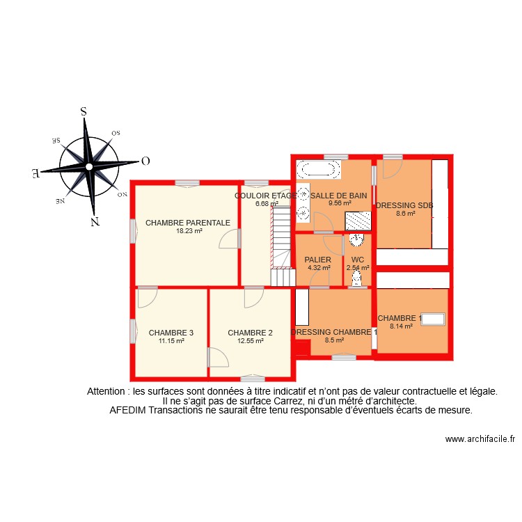 BI 6192 ETAGE . Plan de 0 pièce et 0 m2