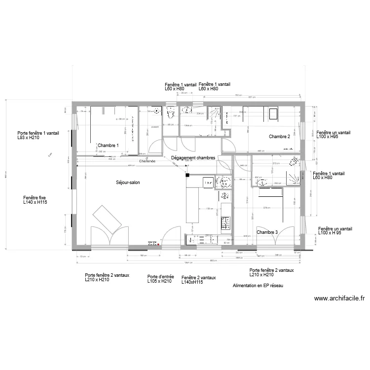 plan vierge. Plan de 