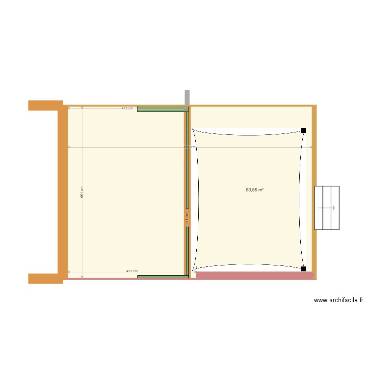 Panneau bois 01. Plan de 0 pièce et 0 m2