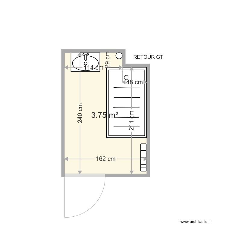 HOCHART DOMINIQUE . Plan de 0 pièce et 0 m2