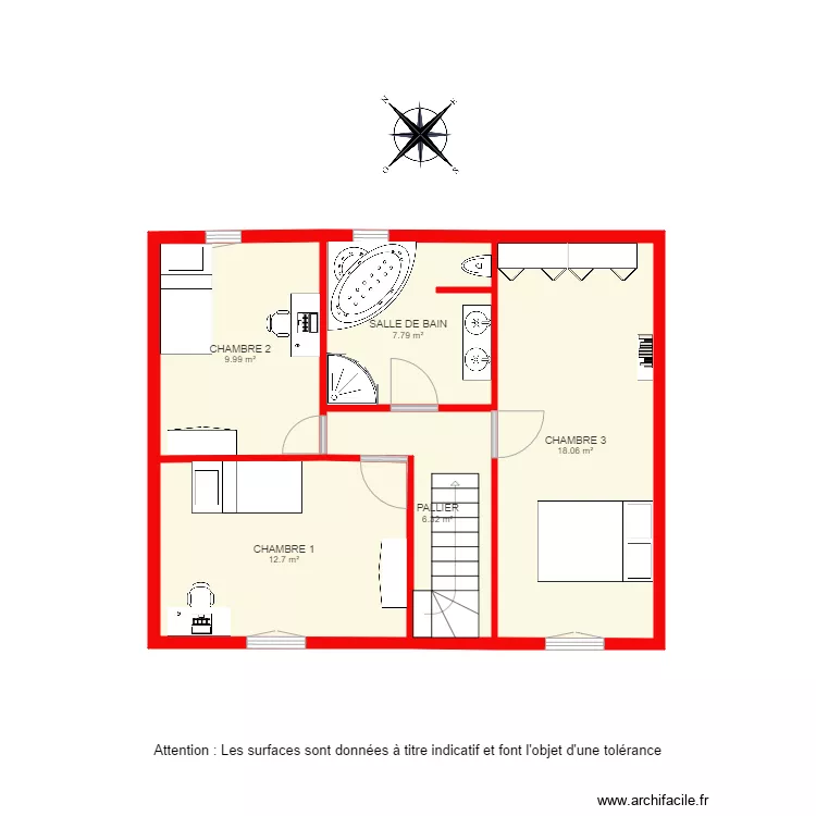 BI 1399 MESMIN NIVEAU 1. Plan de 