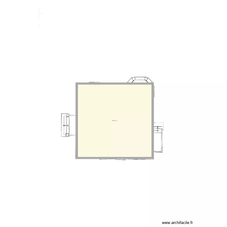 Terrasse. Plan de 