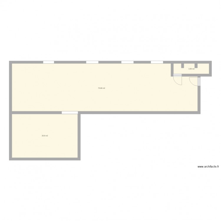 Bureau Côté Jardin. Plan de 0 pièce et 0 m2