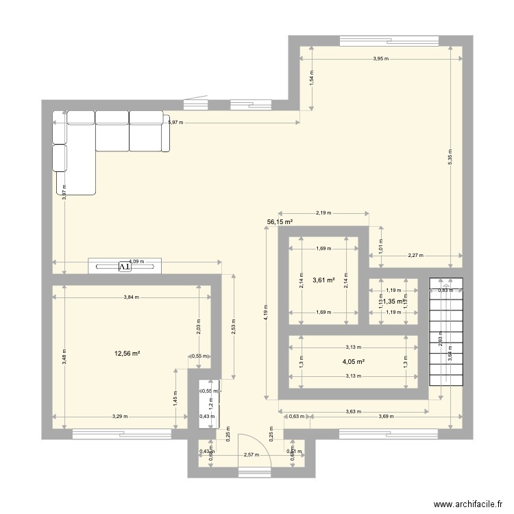 Plan de chez moi2. Plan de 0 pièce et 0 m2