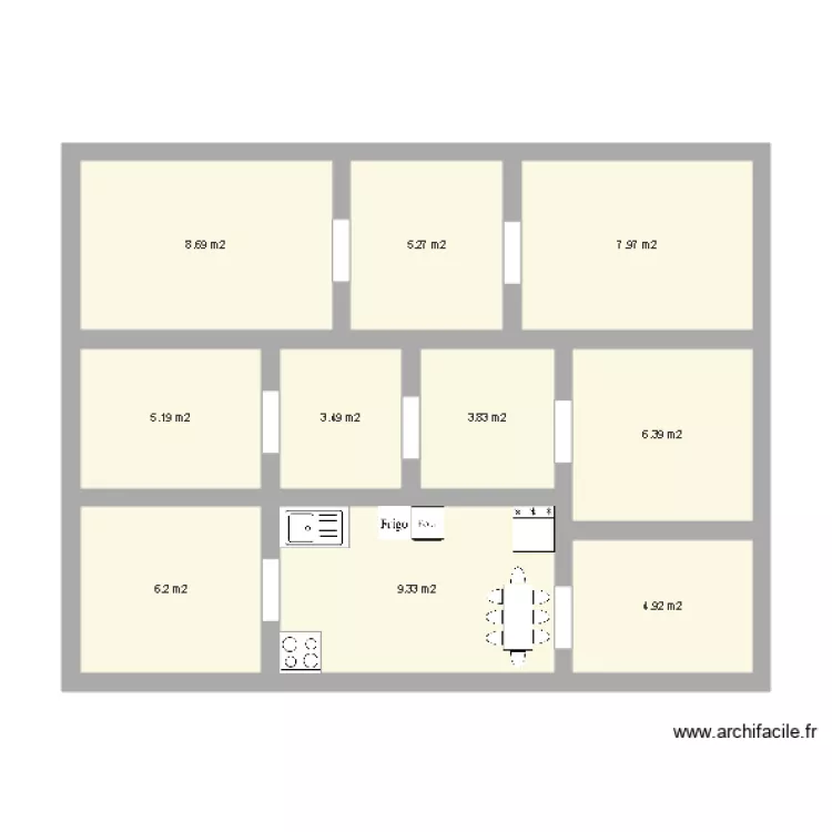 maison 2 faces. Plan de maison 2 faces. Plan de