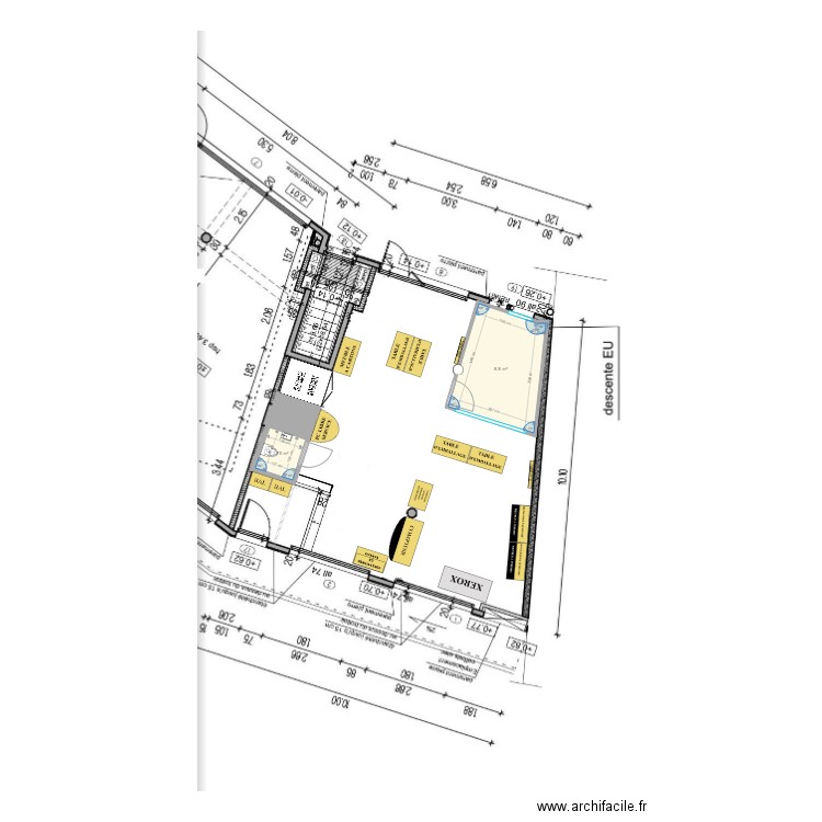 Chateauneuf du Pape plan V3. Plan de 0 pièce et 0 m2