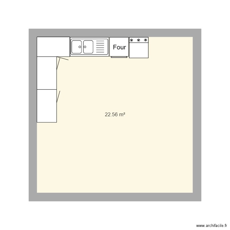 Cuisine 1. Plan de 0 pièce et 0 m2