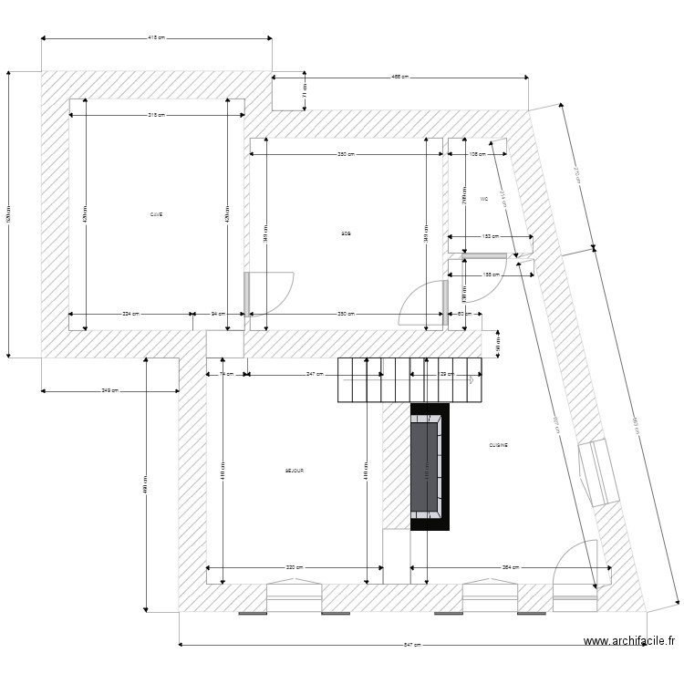 SC DES LYS RDC. Plan de 0 pièce et 0 m2