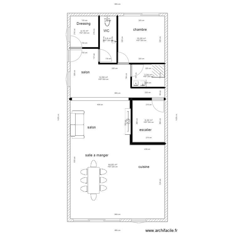 maison asia rdc. Plan de 