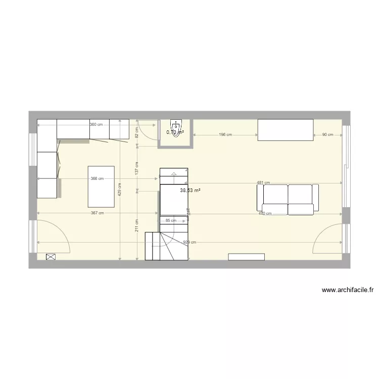 MuretBarry0EscalierInversé. Plan de MuretBarry0EscalierInversé. Plan de