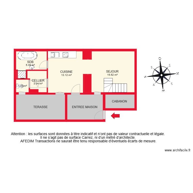 TEST MAISON ILHAME 1. Plan de 0 pièce et 0 m2