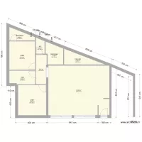 Plan simple 2 CHB 1SDB emprise 130