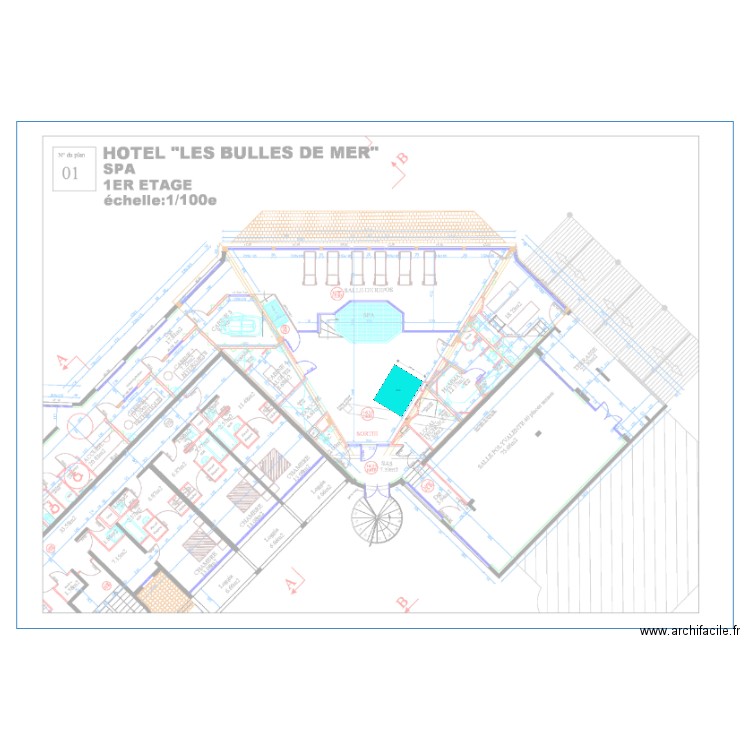 LES BULLES DE MER 1. Plan de 0 pièce et 0 m2