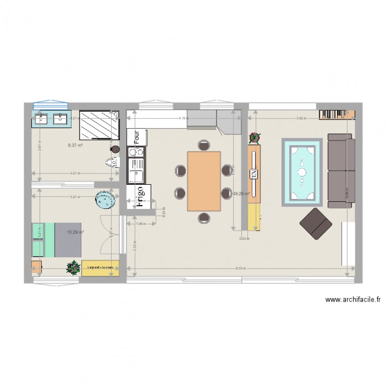 MAISON ART PLASTIQUE. Plan de 0 pièce et 0 m2