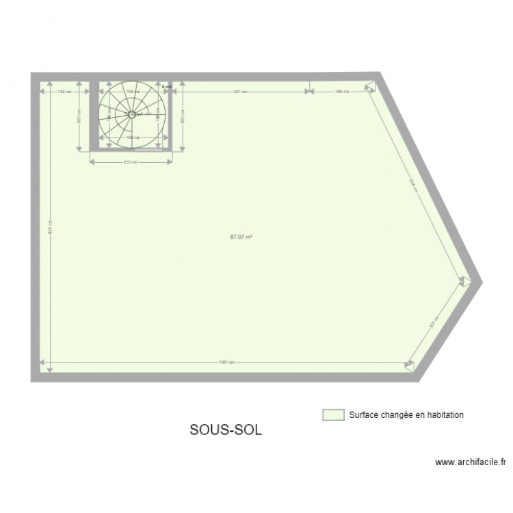 SSPermis. Plan de 0 pièce et 0 m2