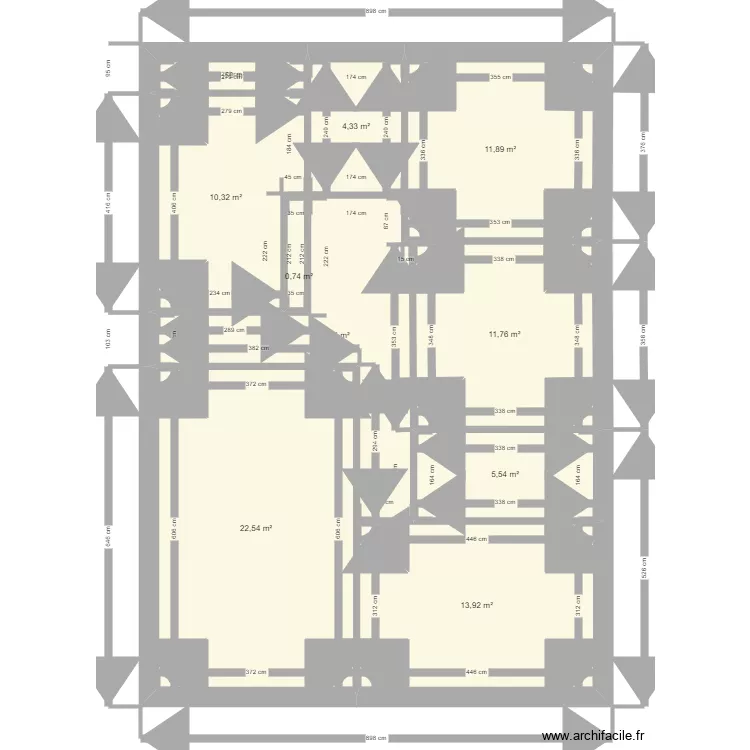 POTEVIN. Plan de POTEVIN. Plan de