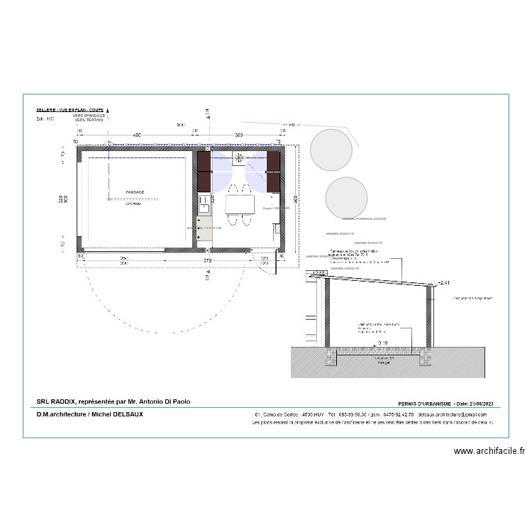 SELLERIE PANSAGE 2. Plan de 0 pièce et 0 m2