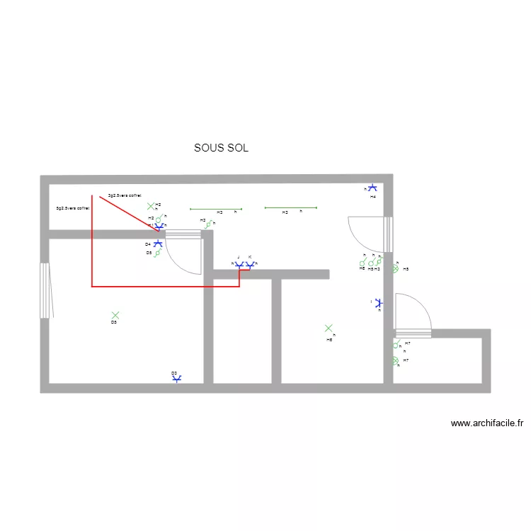 kettels SOUS SOL. Plan de kettels SOUS SOL. Plan de