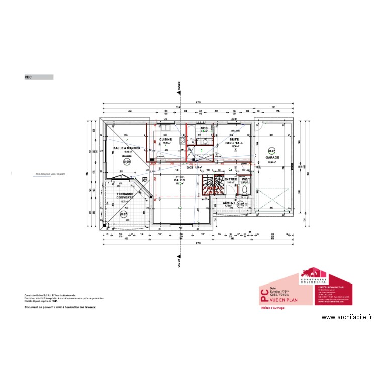 elec volet fodgia. Plan de 0 pièce et 0 m2