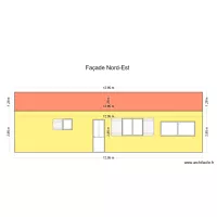 Fa&ccedil;ade Nord-Est