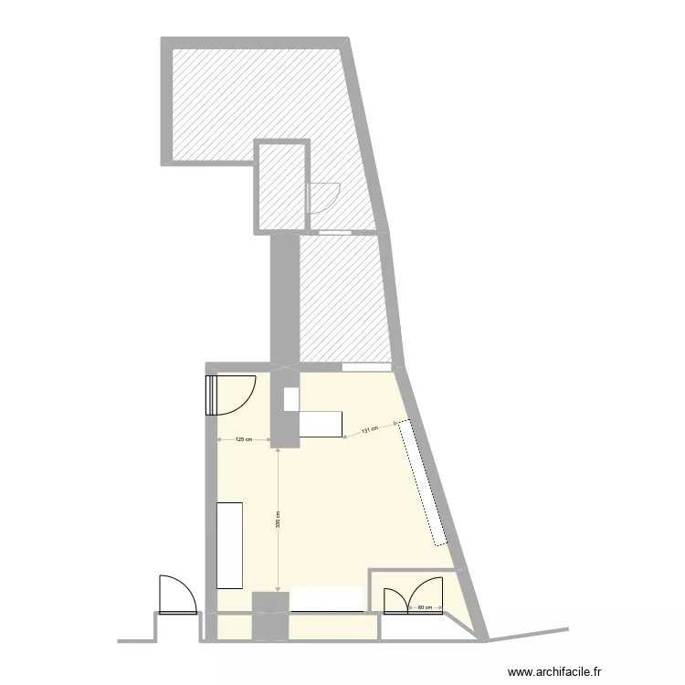 7COTE JAQUEMART. Plan de 