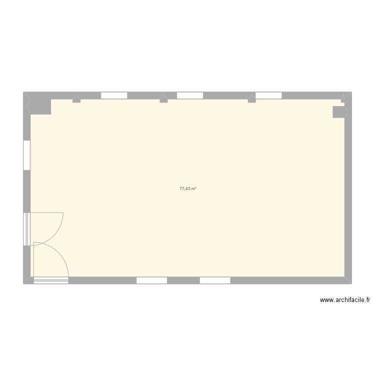 Atelier. Plan de 0 pièce et 0 m2