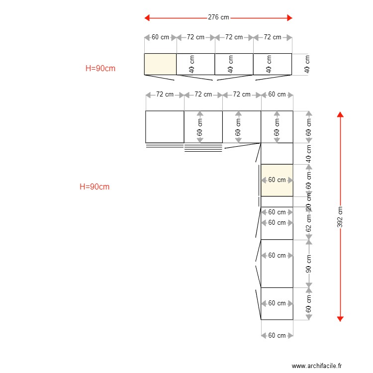 cuisine. Plan de 0 pièce et 0 m2