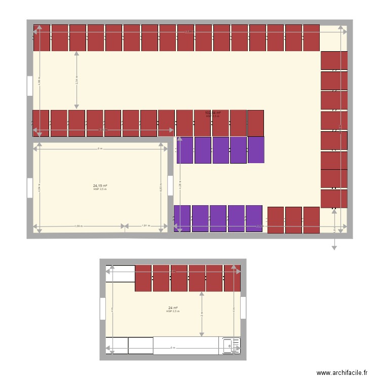 Plan chavey. Plan de 0 pièce et 0 m2