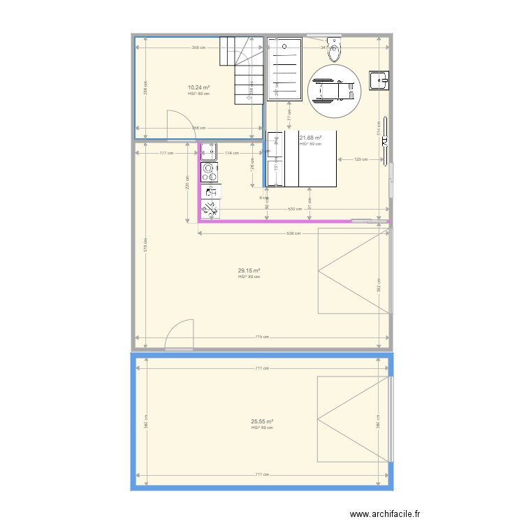  GANA PROJET 1. Plan de 0 pièce et 0 m2