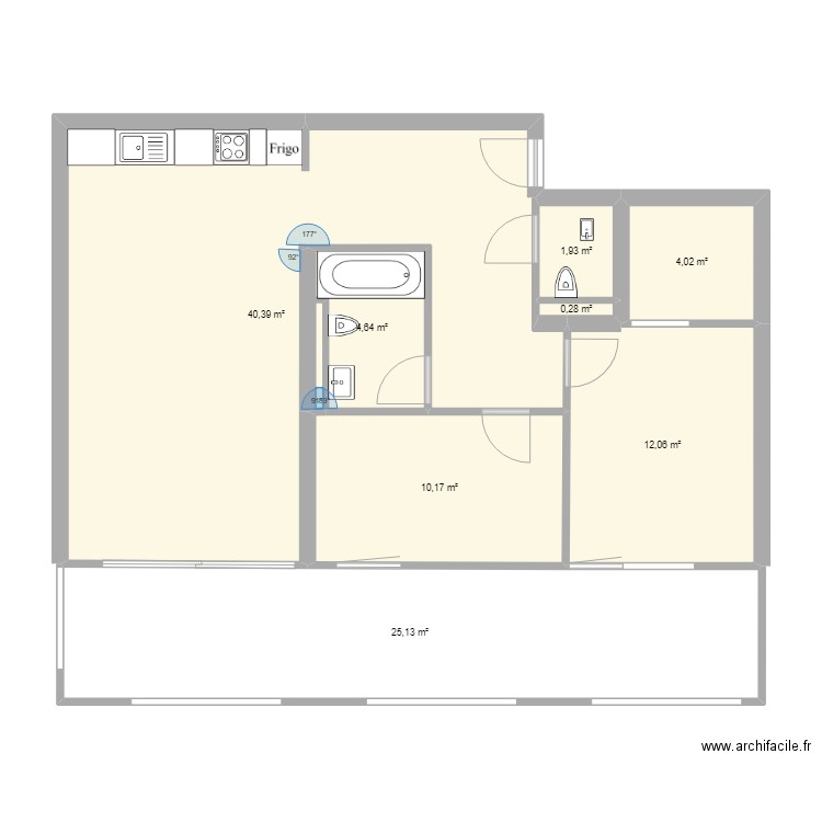 jongny. Plan de 0 pièce et 0 m2