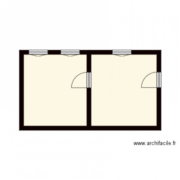plan GRIMAZ studio 2. Plan de 0 pièce et 0 m2