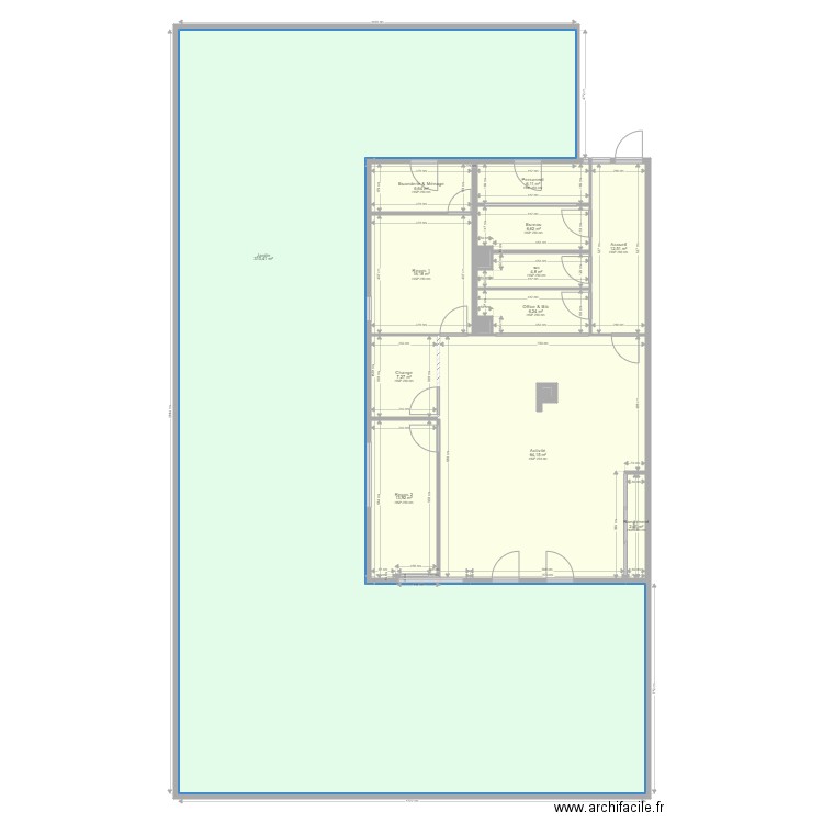 Hyères Les Martelières PROJET Jardin VAxA 270122. Plan de 0 pièce et 0 m2