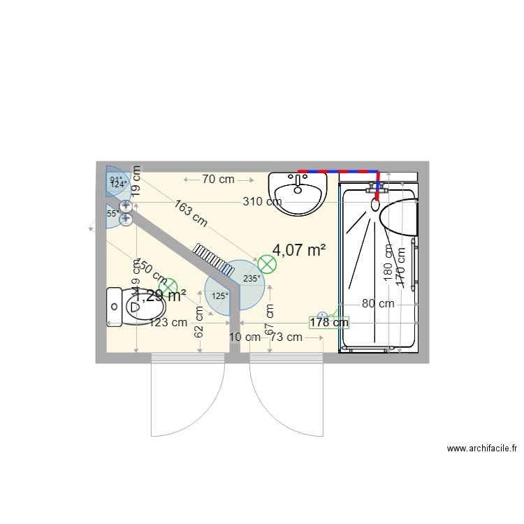 MERCIER rénové. Plan de 0 pièce et 0 m2