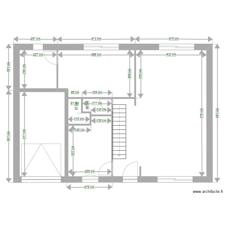 blot. Plan de 0 pièce et 0 m2