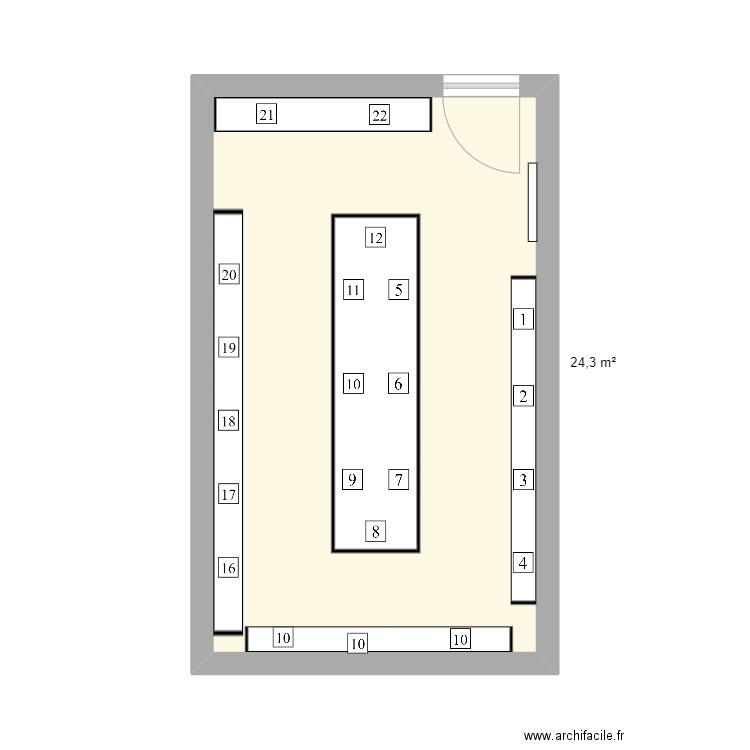 reserve. Plan de 0 pièce et 0 m2