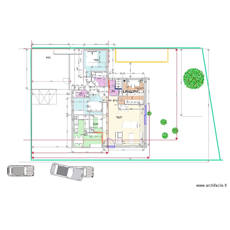 plan EspH JA. Plan de 0 pièce et 0 m2