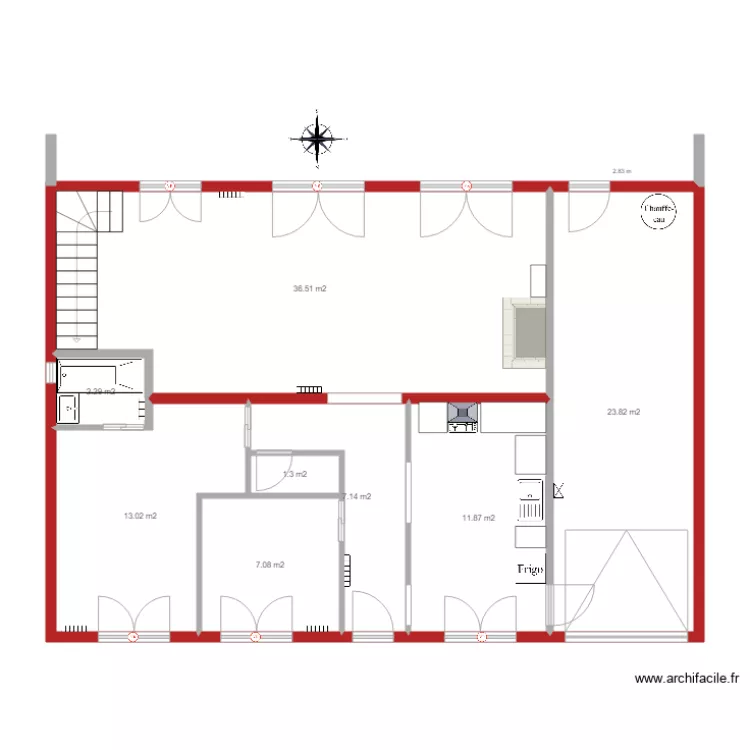 1 RDC Guidel ter. Plan de 