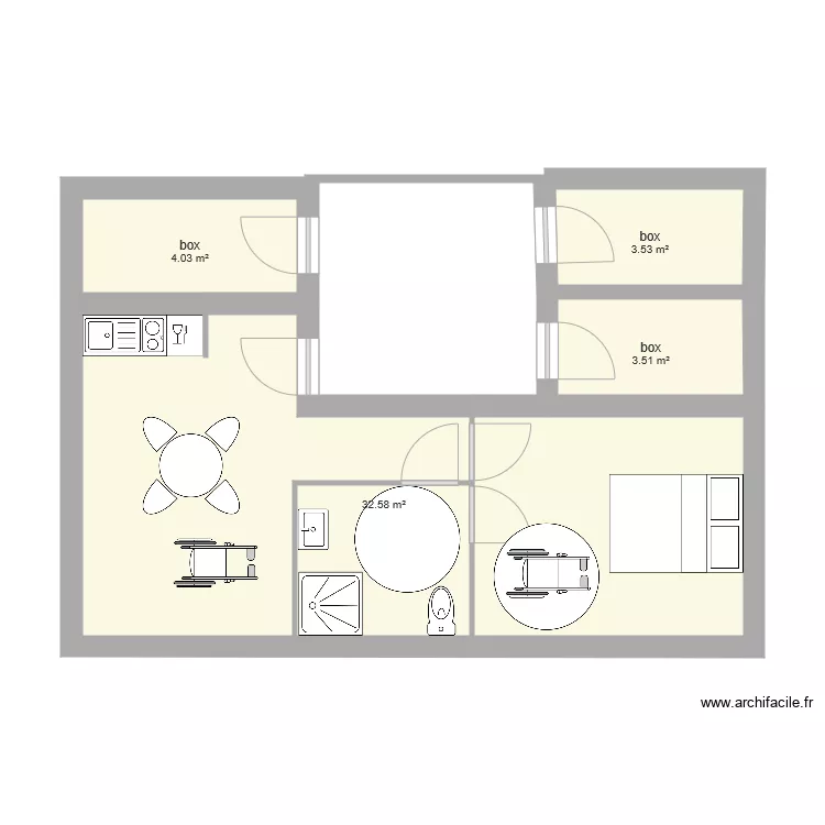  rez de chaussse. Plan de 