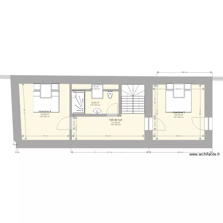 Schaltin plan projet Gite v3 06 2018 variante. Plan de 