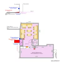 PLAN COUPE &Ocirc; CHICKEN CHEESE APRES TRAVAUX 