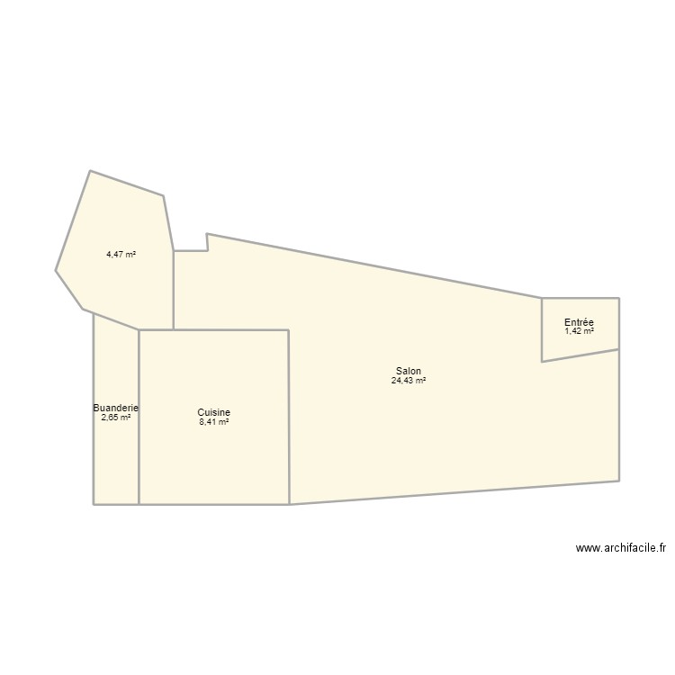 RDC. Plan de 0 pièce et 0 m2