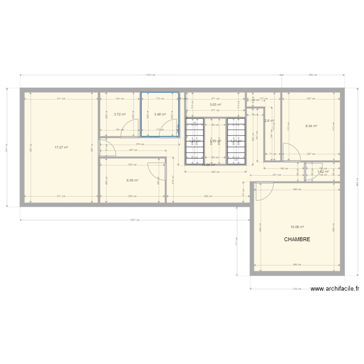 sappa CHAMBRE. Plan de 0 pièce et 0 m2