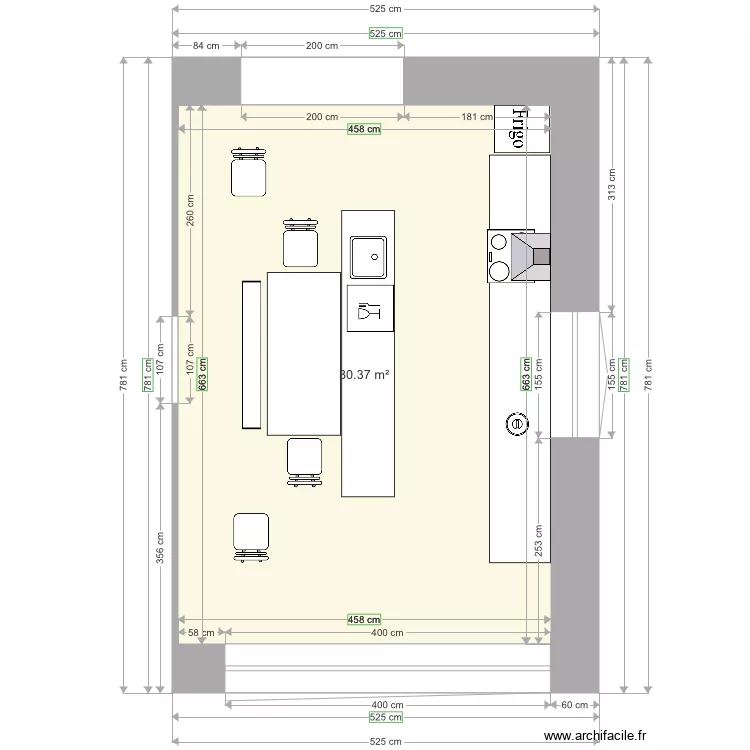 Kitchen 2. Plan de 