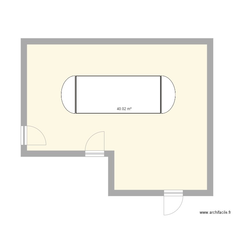 Salle de réunion CSE 2. Plan de 0 pièce et 0 m2